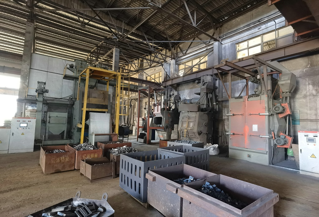 清砂，拋丸設備2